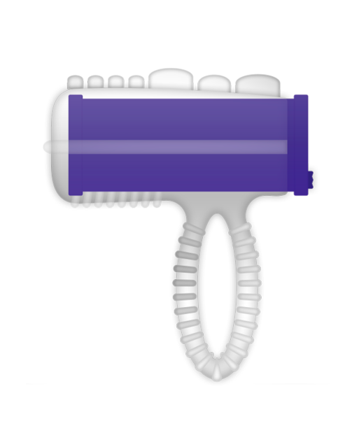 CASUAL LOVE - RING VIBRADOR LENGUA LILA CASUAL LOVE - RING VIBRADOR LENGUA LILA