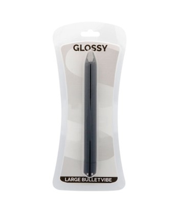 GLOSSY - SLIM VIBRADOR NEGRO
