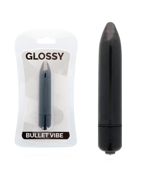 GLOSSY - THIN VIBRADOR NEGRO GLOSSY - THIN VIBRADOR NEGRO