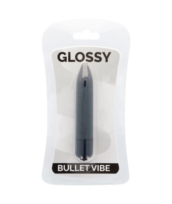 GLOSSY - THIN VIBRADOR NEGRO