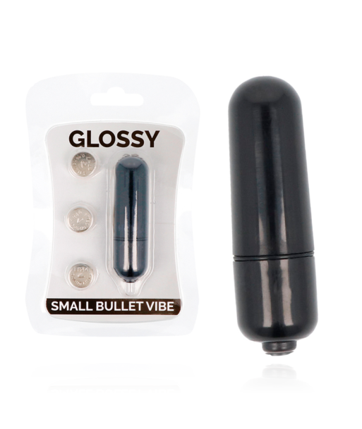 GLOSSY - SMALL BALA VIBRADORA NEGRO GLOSSY - SMALL BALA VIBRADORA NEGRO