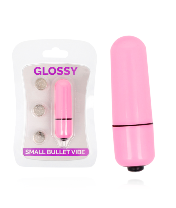 GLOSSY - SMALL BALA VIBRADORA ROSA INTENSO