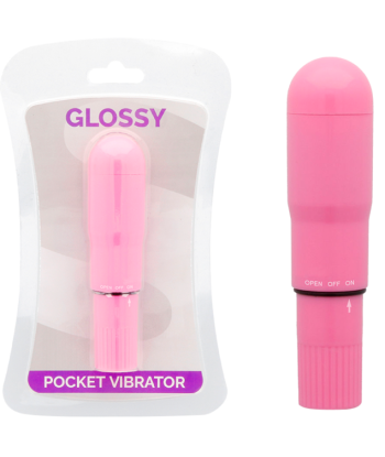 GLOSSY - POCKET VIBRADOR ROSA INTENSO