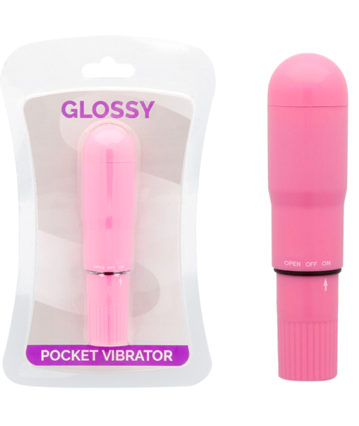GLOSSY - POCKET VIBRADOR ROSA INTENSO