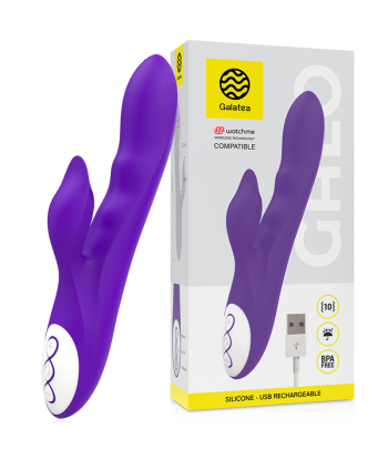 GALATEA - GALO VIBRADOR LILA COMPATIBLE CON WATCHME WIRELESS TECHNOLOGY