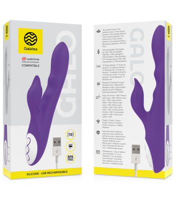 GALATEA - GALO VIBRADOR LILA COMPATIBLE CON WATCHME WIRELESS TECHNOLOGY