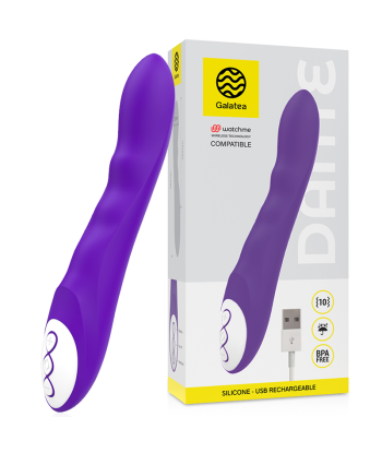 GALATEA - DANTE VIBRADOR LILA COMPATIBLE CON WATCHME WIRELESS TECHNOLOGY