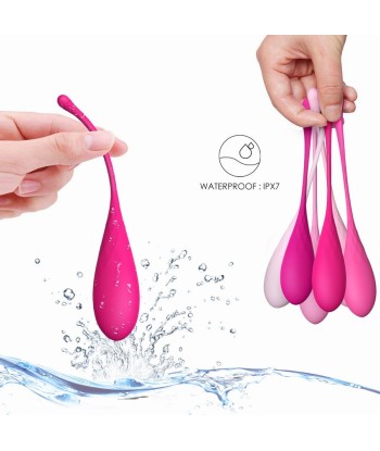 LESLIE - KEGEL FIT ENTREGADOR SUELO PELVICO 6 PESOS