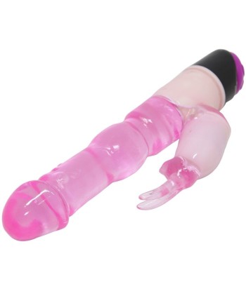 BAILE - WAVES OF PLEASURE FANTASY VIBRADOR CON RABBIT 23 CM