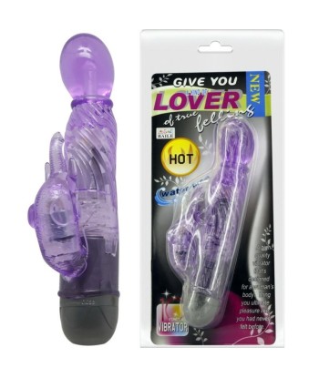BAILE - GIVE YOU A KIND OF LOVER VIBRADOR CON RABBIT LILA 10 MODOS
