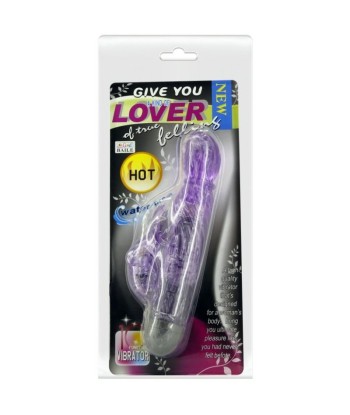 BAILE - GIVE YOU A KIND OF LOVER VIBRADOR CON RABBIT LILA 10 MODOS