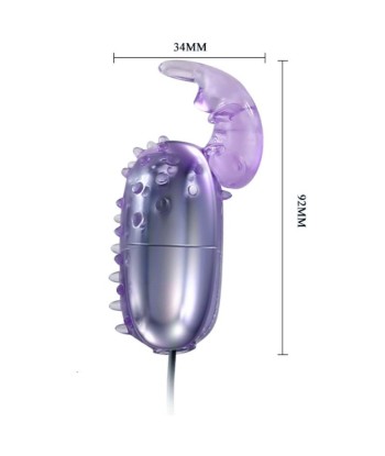 BAILE - SUPER VIBRATOR HUEVO VIBRADOR CON ESTIMULADOR