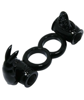 BAILE - SWEET RING ANILLO DOBLE CON RABBIT DOBLE