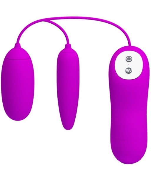 PRETTY LOVE - IRMA HUEVO VIBRADOR DOBLE PRETTY LOVE - IRMA HUEVO VIBRADOR DOBLE