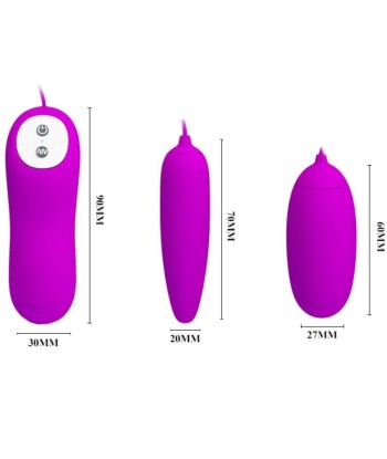 PRETTY LOVE - IRMA HUEVO VIBRADOR DOBLE
