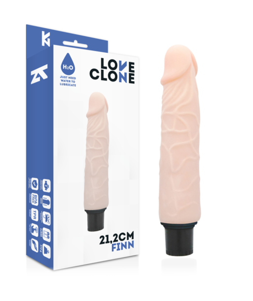 LOVECLONE - FINN VIBRADOR REALÍSTICO SELF LUBRICATION 21.2 CM -O- 3.8 CM LOVECLONE - FINN VIBRADOR REALÍSTICO SELF LUBRICATION 21.2 CM -O- 3.8 CM