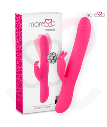 MORESSA - SOMER ROTADOR PERLADO Y POTENTE VIBRACIÓN SILICONA PREMIUM
