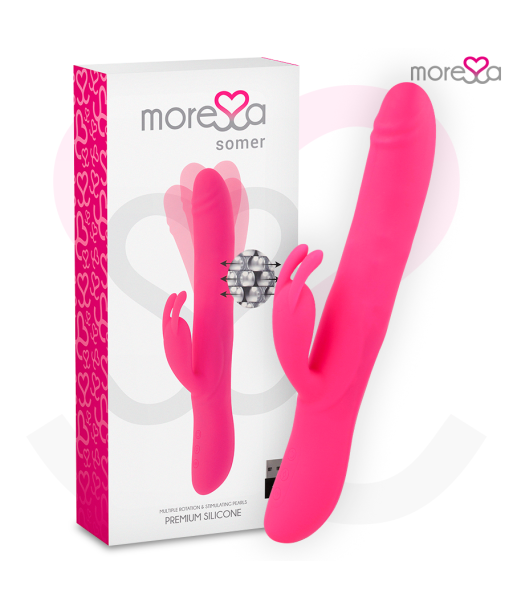 MORESSA - SOMER ROTADOR PERLADO Y POTENTE VIBRACIÓN SILICONA PREMIUM MORESSA - SOMER ROTADOR PERLADO Y POTENTE VIBRACIÓN SILICONA PREMIUM