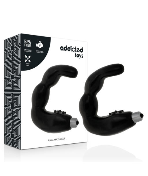 ADDICTED TOYS - PROSTATE ANAL MASSAGER VIBRATION ADDICTED TOYS - PROSTATE ANAL MASSAGER VIBRATION