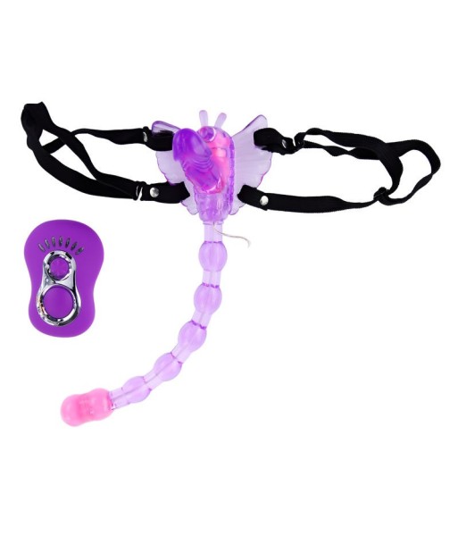 BAILE - BUTTERFLY STRAP ON LILA BAILE - BUTTERFLY STRAP ON LILA
