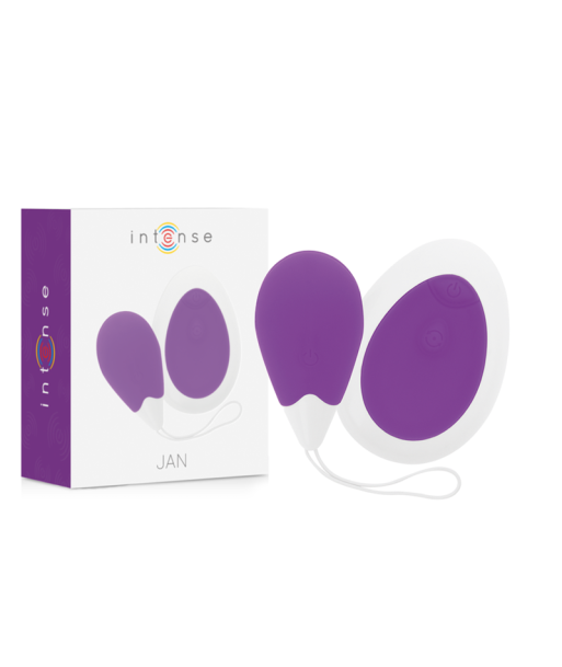 INTENSE - JAN HUEVO VIBRADOR CONTROL REMOTO LILA INTENSE - JAN HUEVO VIBRADOR CONTROL REMOTO LILA