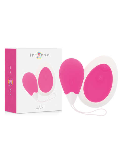 INTENSE - JAN HUEVO VIBRADOR CONTROL REMOTO ROSA INTENSE - JAN HUEVO VIBRADOR CONTROL REMOTO ROSA