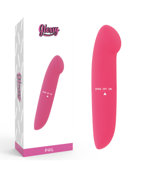 GLOSSY - PHIL VIBRADOR ROSA GLOSSY - PHIL VIBRADOR ROSA