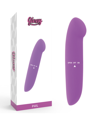GLOSSY - PHIL VIBRATOR LILA
