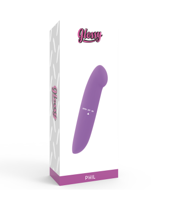 GLOSSY - PHIL VIBRATOR LILA