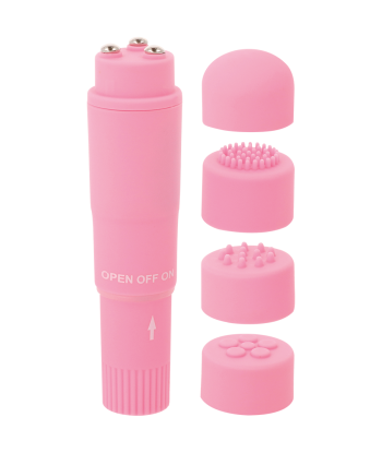 GLOSSY - POCKET KURT MASAJEADOR ROSA