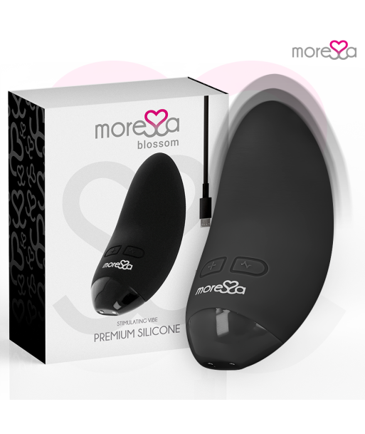 MORESSA - BLOSSOM MASAJEADOR PERSONAL NEGRO MORESSA - BLOSSOM MASAJEADOR PERSONAL NEGRO