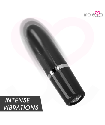 MORESSA - IVY MASAJEADOR SIMULADOR LABIAL DE VIAJE NEGRO