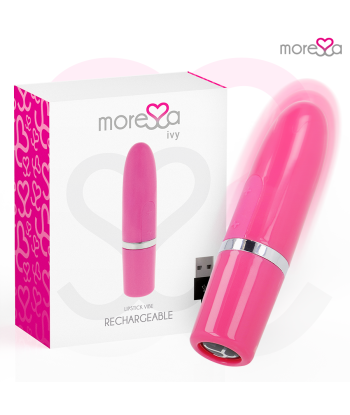 MORESSA - IVY MASAJEADOR SIMULADOR LABIAL DE VIAJE ROSA