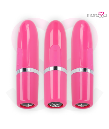 MORESSA - IVY MASAJEADOR SIMULADOR LABIAL DE VIAJE ROSA
