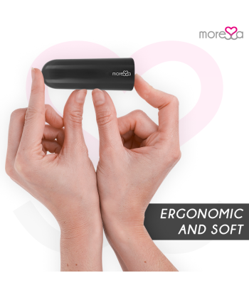 MORESSA - NIX POTENTE VIBRADOR MULTI JUEGOS CONTROL REMOTO NEGRO
