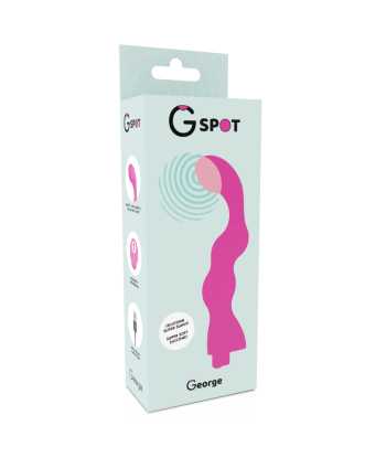 G-SPOT - GEORGE VIBRADOR PUNTO G ROSA CHICLE