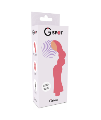 G-SPOT - GOHAN VIBRADOR PUNTO G LIGHT RED