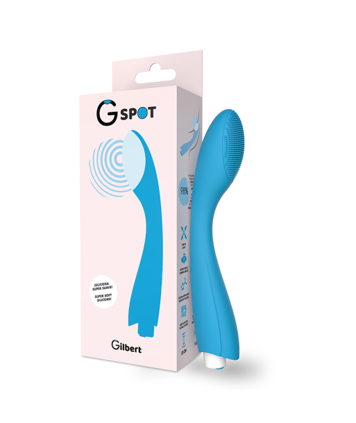 G-SPOT - GYLBERT VIBRADOR AZUL TURQUESA G-SPOT - GYLBERT VIBRADOR AZUL TURQUESA
