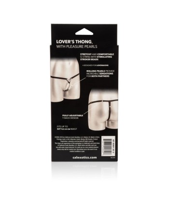 CALEXOTICS - LOVERS TANGA CON PERLAS DE PLACER CALEXOTICS - LOVERS TANGA CON PERLAS DE PLACER