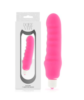 DOLCE VITA - GENIUS VIBRADOR SILICONA ROSA