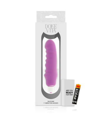 DOLCE VITA - GENIUS VIBRADOR SILICONA LILA