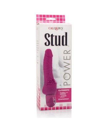 CALEXOTICS - POWER STUD CLITERRIFIC VIBRADOR ROSA