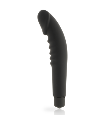 DOLCE VITA - REALISTIC PLEASURE VIBRADOR SILICONA NEGRO