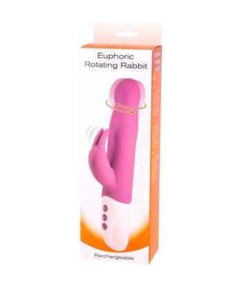 SEVEN CREATIONS - EUPHORIC VIBRADOR CONEJITO CON ROTACIÓN LILA SEVEN CREATIONS - EUPHORIC VIBRADOR CONEJITO CON ROTACIÓN LILA