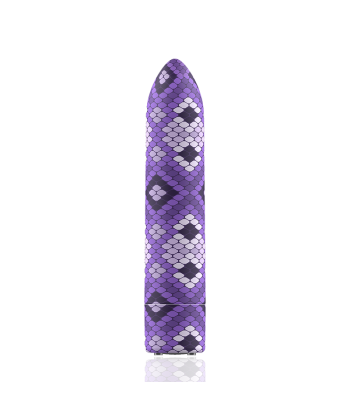 CUSTOM BULLETS - BALA RECARGABLE SNAKE LILA 10 INTENSIDADES