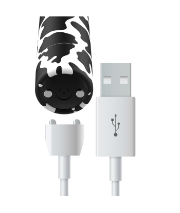 CUSTOM BULLETS - BALA RECARGABLE COW 10 INTENSIDADES