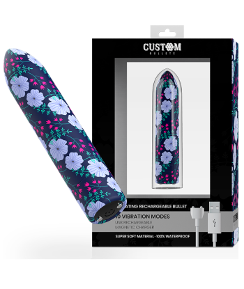 CUSTOM BULLETS - BALA RECARGABLE SPRING 10 INTENSIDADES