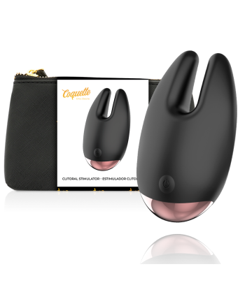 COQUETTE CHIC DESIRE - ESTIMULADOR CLÍTORIS NEGRO - GOLD