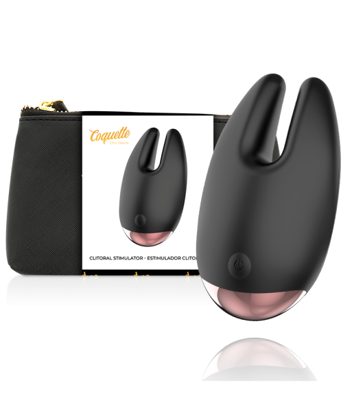 COQUETTE CHIC DESIRE - ESTIMULADOR CLÍTORIS NEGRO - GOLD