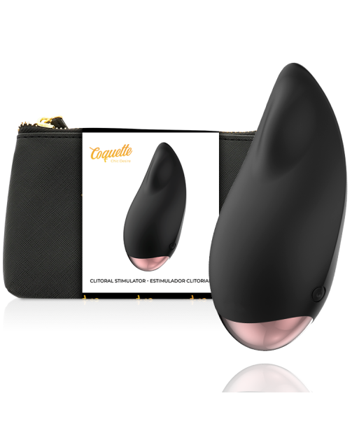 COQUETTE CHIC DESIRE - ESTIMULADOR CLÍTORIS NEGRO - GOLD GOTA COQUETTE CHIC DESIRE - ESTIMULADOR CLÍTORIS NEGRO - GOLD GOTA